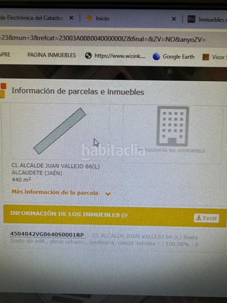 Foto 4b26ab1f-2ddb-4f8d-a333-5a29f49cac97. Terrain résidentiel dans calle alcalde juan vallejo 19 dans Alcaudete