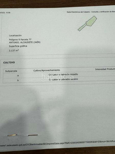 Foto 2cfe4acc-ef1e-44f7-82c4-09d7d6517e98. Propriété dans Alcaudete