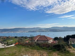 Terreny residencial a Poio. Parcela solada coin vistas al mar en samieira