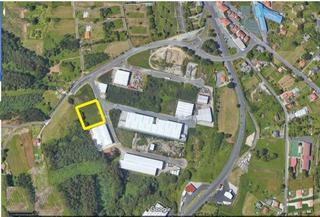 Solar industrial a Aldea buíña 124b. Venta de parcela económica en el polígono de vidreiro, pontedeum
