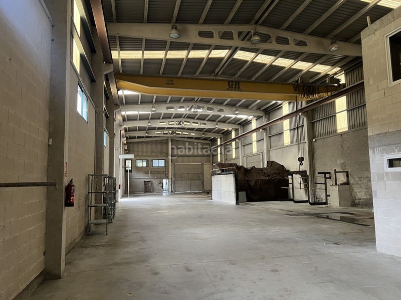 Foto 0042d4df-3505-4baa-878c-aebfce94d989. Alquiler nave industrial en rúa nobel 164 alquiler de nave con puente grúa en el polígono de espíritu santo, en Cambre