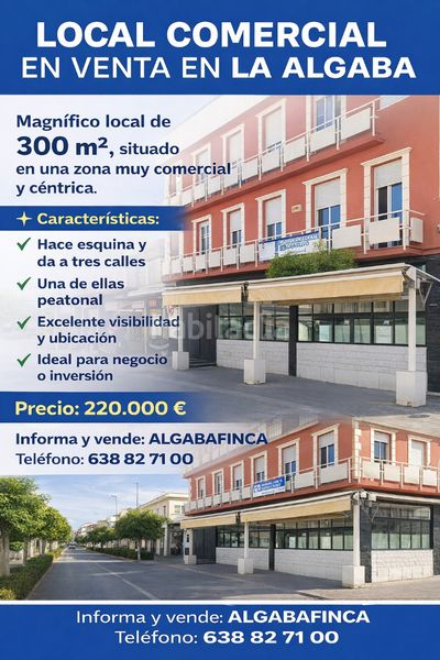Foto b36ad644-4715-4e8d-a929-351e17900103. Local comercial a avenida primero de mayo 70 a Algaba (La)