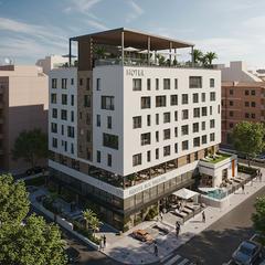 Edifici a El Carme. Hotel barrio el carmen