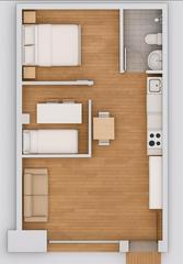 Apartamento en Don Benito. Apartamento en obra