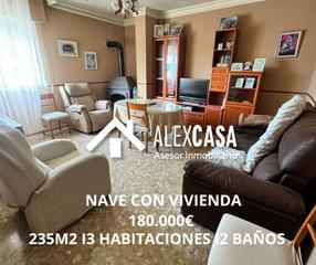 Casa a Cabra. Nave 235m2 mas casa 120m2 cabra