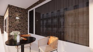 Pis en Goya. Piso con mucha luz , terraza de 7 m2 ,  una 5 planta, 164 m2 con