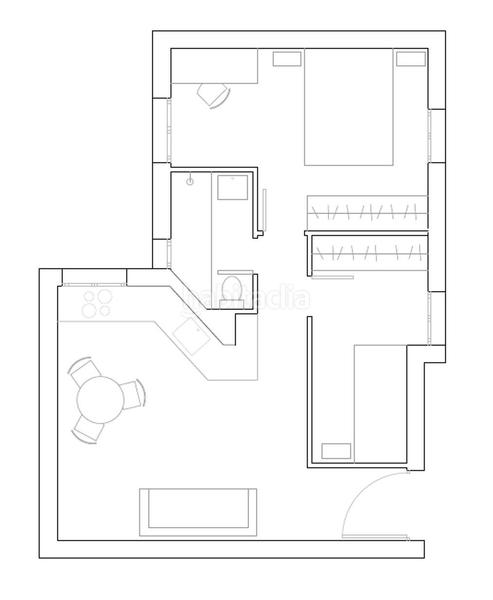 Foto b9b311b1-1a4d-4ab8-b7b9-a842248b98e3. Etagenwohnung mit heizung in Recoletos Madrid