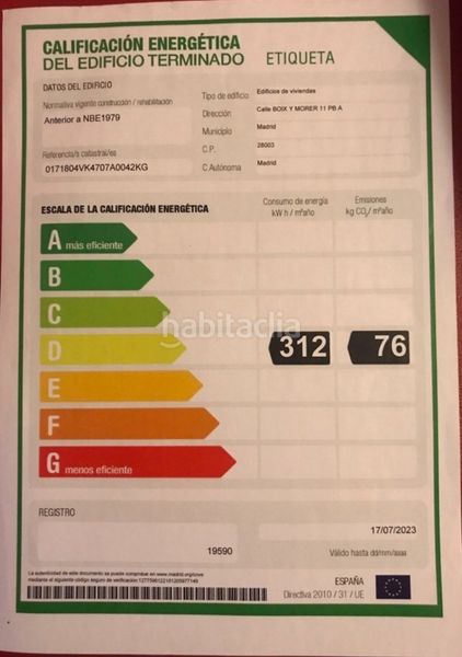 Foto 1dc52a75-a8b3-4941-b643-755b3f48a3f0. Piso en Vallehermoso Madrid