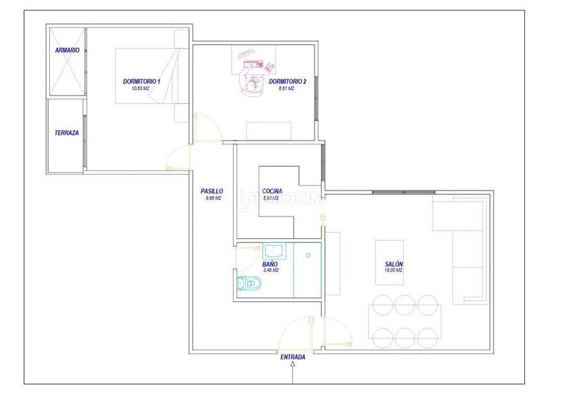 Foto ab8e9a69-3fe3-42de-9785-f3ace4364dac. Apartament amb calefacció aparcament a Centro Ciudad León