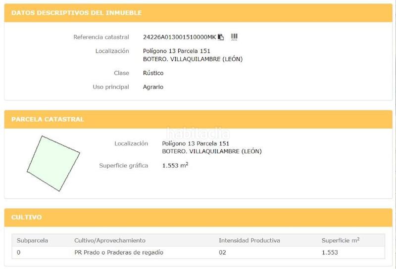 Foto fdf61f5f-3d60-4691-b907-178b494ea50a. Fondo rustico in Villaquilambre