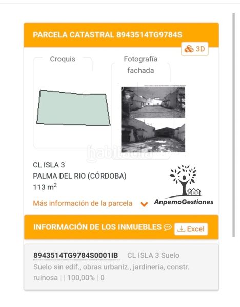 Foto ee854f56-04f8-4661-96af-dcf6e50ab67d. Wohngrundstück in calle isla 3 in Palma del Río