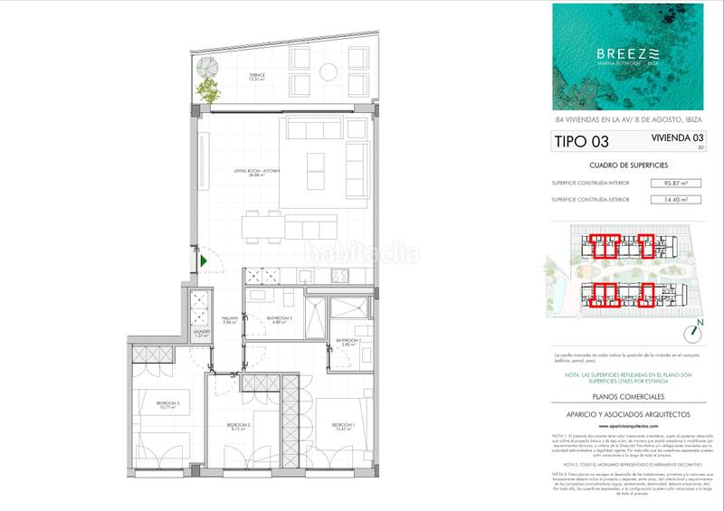 Foto 633918bd-3da9-411e-8267-54601f8f6d98. Appartamento 110m<sup>2</sup> con riscaldamento parcheggio in Marina Botafoc-Talamanca Ibiza
