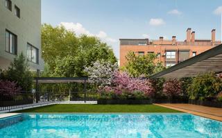 tic en Legazpi. Obra nueva  tico de 1 dormitorio con terraza en madrid rio