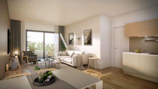 Piso en Legazpi. Obra nueva  piso de 1 dormitorio con terraza en living río madri