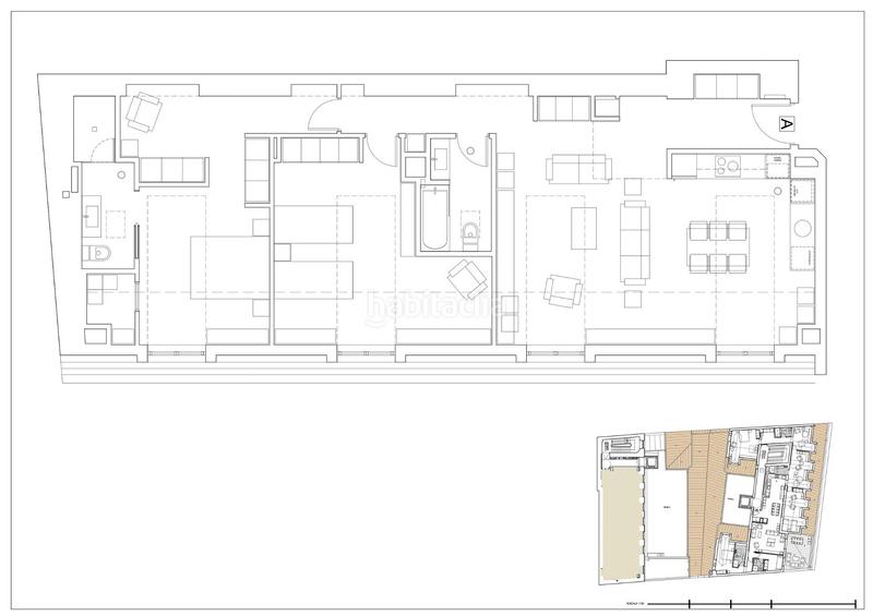 Foto 20daa69b-cc9c-4031-8929-37076e6b6aa9. Àtic amb calefacció a Cortes-Huertas Madrid