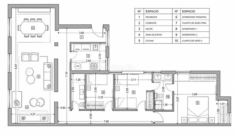 Piso impresionante opción en Recoletos en Recoletos Madrid - Imagen 32
