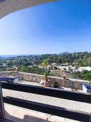 Casa a La Viña-Montemar-San Jaime. Apartamento con vistas espectaculares al mar, montaña y peñón de