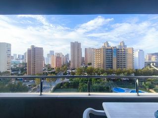 Apartment in Levante Alto. Apartamento con gran terraza y vistas al mar en torres oboe, ben