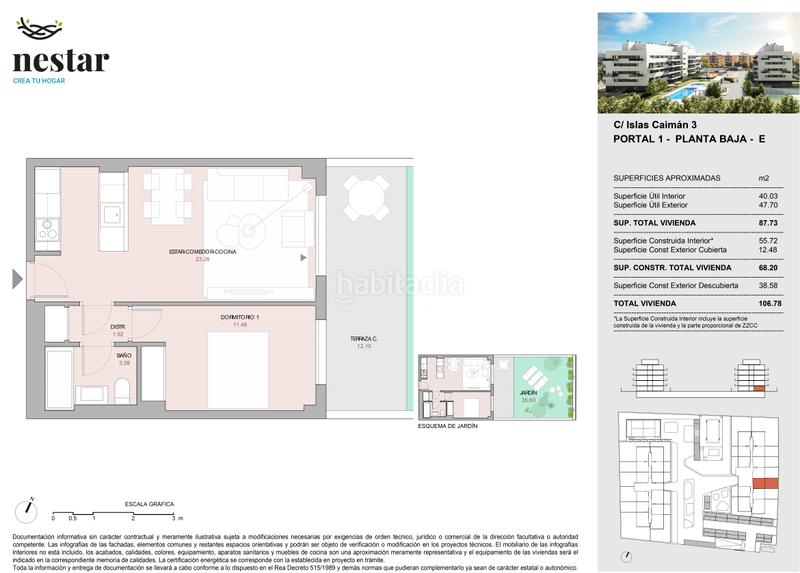 Foto a6b0fdc1-4678-43f9-ba11-2376a81a0a4f. Affitto piano terra in calle islas caimán 3 in El Olivar Alcalá de Henares