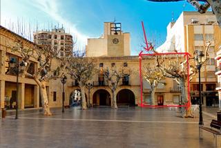 Edificio  Plaza mayor. Edificio histórico en el centro de aspe – ideal para vivienda si