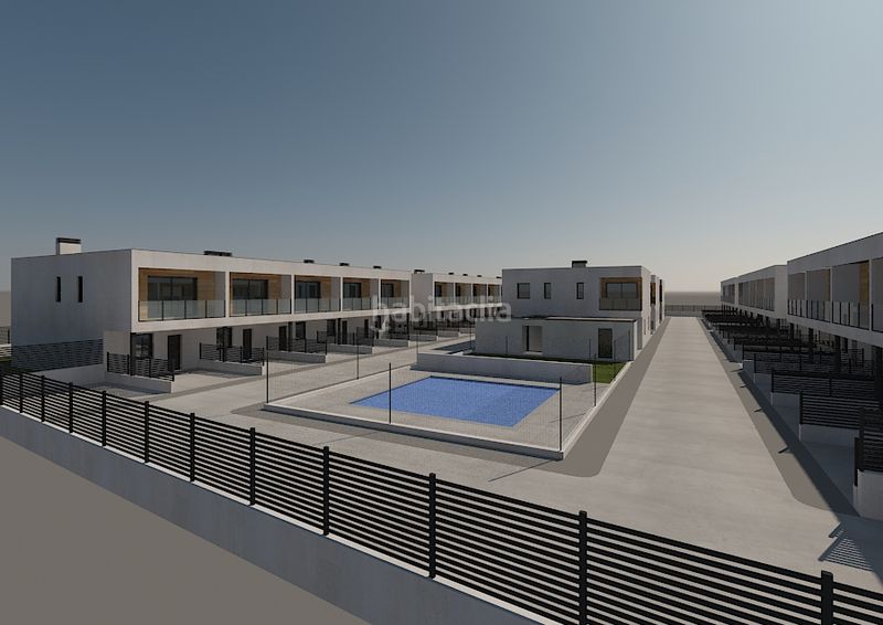 Foto 61ffb317-ff71-461a-b55e-b74191ca96fc. Casa adossada 130m<sup>2</sup> amb calefacció aparcament piscina a Puebla de Alfindén (La)