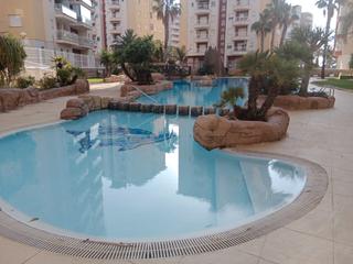 Appartement à Dos Mares. Piso de dos dormitorios amueblado en la manga del mar menor