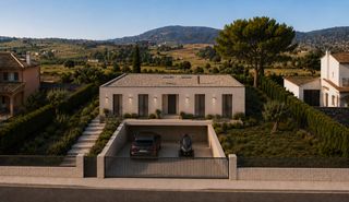 Chalet  Carrer dels quaranta pins 46. Vivienda unifamiliar de obra nueva en la roca del vallès // zona