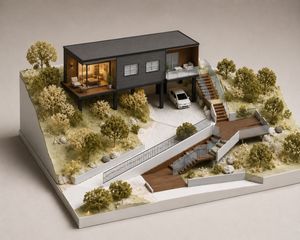 Chalet  Carrer picasso 19. Casa pasiva de obra nueva en la roca del vallès // zona residenc