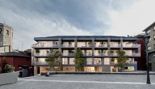 Pis a Carrer major 48. Avinguda 2e. Obra nova