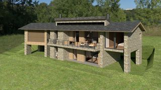 Maison à Carrer font del gatell 11. Proyecto de casa unifamiliar en la molina