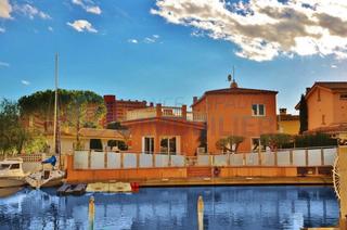 Casa a Santa Margarida. Vue canal, amarre privé 21 m