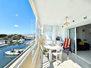 Piso en Santa Margarida. Appartement vue canal, parking privé, plage 700m