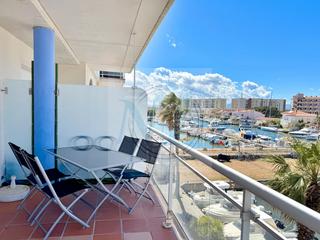 Piso en Santa Margarida. Bel appt vue marina, 2 chambres, piscine commune