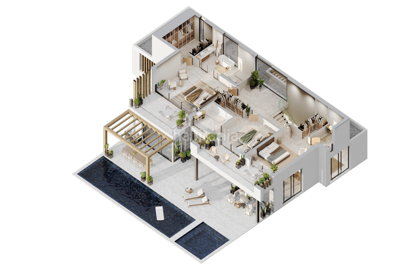 Foto 591e7d31-6288-482b-87e9-3fba605efe7f. Maison avec chauffage parking piscine dans Bel - Air Estepona