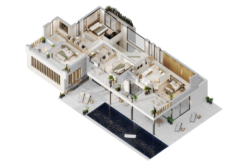 Foto 0e47619b-c454-45d6-a91c-39ba49c990f4. Casa amb calefacció aparcament piscina a Bel - Air Estepona