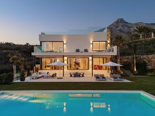 Casa in Nagüeles Alto. Marbella hill club, marbella golden mile villa horizon