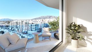 Dachwohnung in Los Árboles. Ático de 1 dormitorio con amplia terraza privada en una moderna