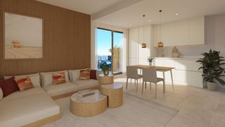 Dachwohnung in Los Árboles. Ático moderno de 1 dormitorio con amplia terraza privada en una