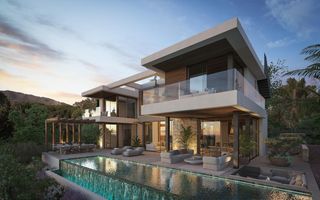 Casa a La Carolina - Guadalpín. Proyecto de villa contemporánea de lujo en la carolina, marbella