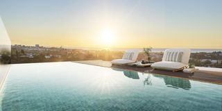 Planta baixa a Benahavís pueblo. Exclusiva vivienda en planta baja de tres dormitorios con piscin