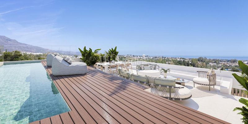 Foto 58d42749-ede9-41e4-a741-31a54325b8d6. Àtic amb aparcament piscina a Benahavís pueblo Benahavís