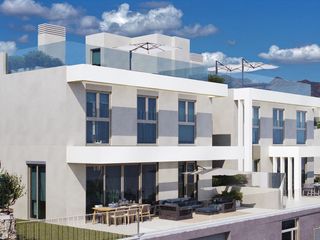 Doppelhaus in Mijas Golf. Vivienda adosada de obra nueva con 4 dormitorios en la cala de m