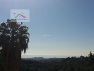 Terreny residencial a Lloret Blau - La Creu de Lloret. Terreno de 1.200m2 con vistas al mar... urb. lloret blau
