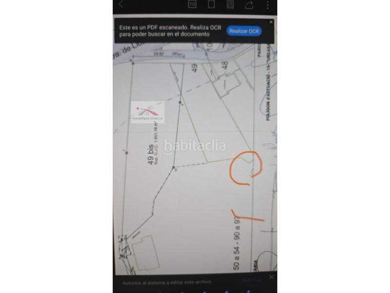 Foto f9b9ce22-a119-4461-9a79-d5c23955504c. Residential plot in carrer alguer 2 in Canyelles Lloret de Mar