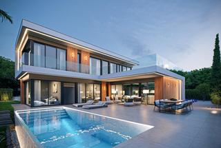 Xalet a Golf Bahía. Exclusiva villa de lujo de nueva construcción en sierra cortina