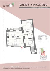 Pis a Calle arias montano 16b. Vivienda en edificio rehabilitado en c/ arias montano 14, junto