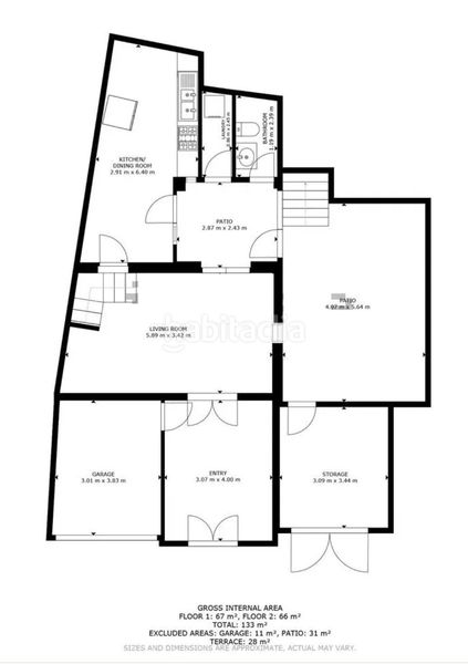 Foto 02a9fb03-9f21-45be-aed5-4df7443c721e. Casa aparellada amb aparcament a Selva