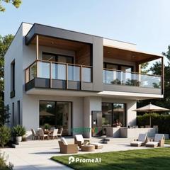 Haus  Regasol. Casa de diseño con vistas espectaculares en can regasol, bigues