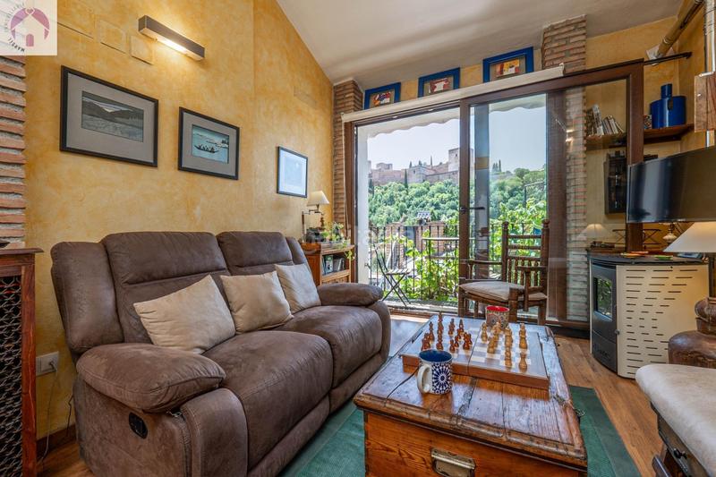 Foto 6e768d51-5a7c-4e43-bb17-7e96e10ba7e1. Casa dos maravillosas casas en el albaicín con vistas panorámicas a la alhambra en Granada