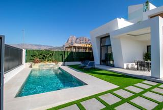 Chalet en Balcón de Finestrat-Terra Marina. Villas de obra nueva en balcón de finestrat